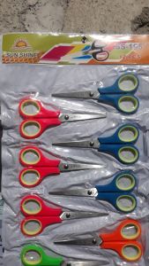 Gunting Warna Kuat dan Tajam - Isi 12 Pcs