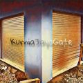 rolling door. 