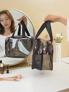 Cosmetic Bag Storage Transparent Bag Pvc Make up Bag Waterproof Large Travel Makeup Pouch Organizer