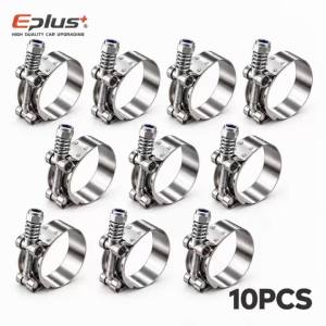 10 Chiếc Kẹp Ống Inox T-Bolt Đa Năng 28-110 Mm Có Thể Điều Chỉnh Lò Xo Tự Bù Cho Ô Tô Moto & Sử Dụng Công Nghiệp