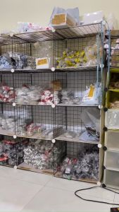 (175*175*35CM-15 Ô) Kệ Sắt Lưới Nghệ Thuật Lắp Ghép Đa Năng Tiện Dụng Metal Wire Shelving