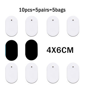 TENS Electrode Pad Self Adhesive Tens Pulse Massager Physiotherapy EMS Muscle Stimulator Replacement Gel Patch Massage Sticker