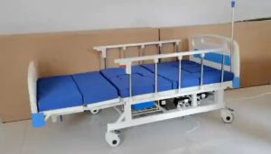 [Same Day Delivery] Hospital Bed 5 Function Electrical (M14) + Mattress + Table + Commode + Washing Hair