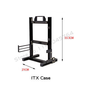 Open Type Computer Case FrameVertical Chassis Shelf DIY Desktop Gaming Gamer PC Cabinet Support  ATX/ ITX / MATX MB
