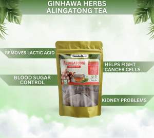 Alingatong Miracle Tea Herbal Drink Natural Tea Blend Premium Quality Alingatong Miracle Tea Herbal Tea for Daily Wellness Natural Tea Beverage Herbal Tea Blend Daily Traditional Herbal Drink Natural Ingredients Natural Wellness Daily Drink | 12 Tea Bags