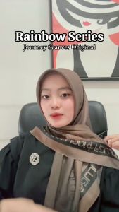 RAINBOW SERIES JOURNEY SCARVES HIJAB SEGI EMPAT