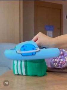 [Jin] CHILDREN COMFORT SLIDE LIGHT WEIGHT CUTE THICK SLIDE FOR BOY ASTRONAUT EARTH DESIGN WITH ANTI-SLIP RPOPERTIES