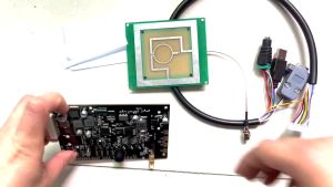 USB/RS232/485/Wigan UHF RFID Reader writer Long Range Antenna Uhf RFID module with free SDK tag for Raspberry pi