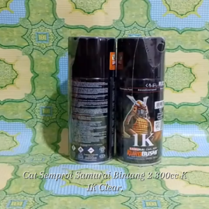 Cat Semprot SAMURAI 2STAR 300cc K1K Clear (1K Top Coat)