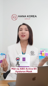 Mặt nạ cấp ẩm và phục hồi ABO - Giúp cấp ẩm Dưỡng da Phục hồi da Chống lão hóa ACTIVE B5 HYALURON MASK PACK