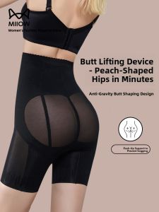 Miiow | High Waist Thin Safety Pants Womens Powerful Shaping Body Socks Strong Belly Slimming Bottoming Tights MiiOW Cat Person