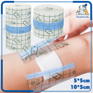5/10cm X 5m Film Pu Plester Luka Anti Air Plester Pu Film Dressing Transparant Film