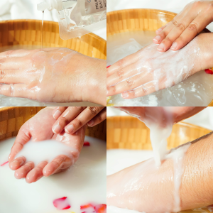 ไทยครีม น้ำนมสปาผิว สปาน้ำนม แช่ตัวในอ่าง  thaicream Milky Bath spa น้ำนมแช่ตัวในอ่างสปา