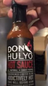 Don Hulyo Infierno Black Reaper Hot Sauce - Carolina Reaper - 150ml - Chili Sauce