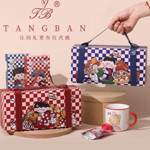 Full Moon Baby Celebration Gift Bag Childrens Birthday Candy Box Preschool Snack/Happy Moon Egg/Nutritional Supplement