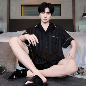 Nanjiren | Cooling Summer Short Sleeve Short Pants Sleepwear Set