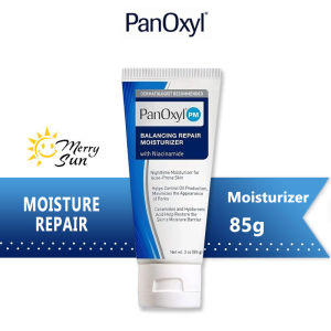 PanOxyl PM 85g/ AM 48g Balancing Repair Moisturizer with Niacinamide Ceramides and Cica