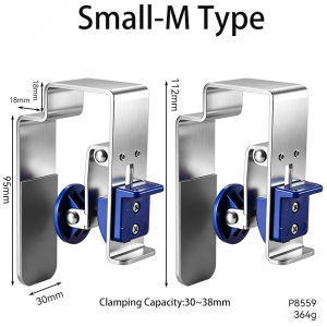 NiuXiang | Quick Press Drawer Installation Clamp Stainless Steel Panel Holder Clip For Cabinet Woodworking Mounting Jig Hardware Tool