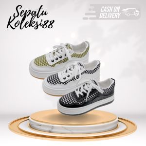 Sepatu Sneakers Kanvas Wanita Casual Fashion Shoes SK 262