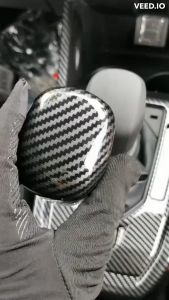 TCS new perodua axia 2023 gear shift knob frame garnish accessories
