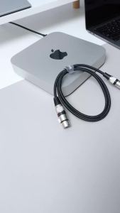Cabletimes | CABLETIME 6.35mm 1/4 Inch TRS XLR Audio Cable Jack 1/4" TS Microphone Cable Connect to Amplifier for Microphone Audio Guitar