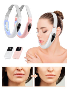 V Máy nâng cơ mặt điện V-line up nâng vành đai làm thon gọn mặt massager Photon trẻ hóa hàng chục Microcurrent mặt thiết bị làm đẹp giảm cằm đôi