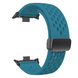 Magnetic Buckle Silicone Strap for Redmi Watch 4/5 8/9Pro Sport Band for Mi band 8 pro/9 pro Correa 20/22mm Breathable Bracelets