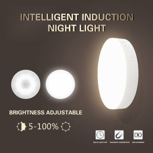 LED Motion Sensor Light Cruise Ship Rechargeable Night Light LED Under Cabinet Lights for Closet Stairs Kitchen Hallway Lighting