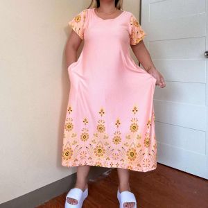 JENICA Plus Size Sando Dress with 2 Sides Pocket XL to XXXL
