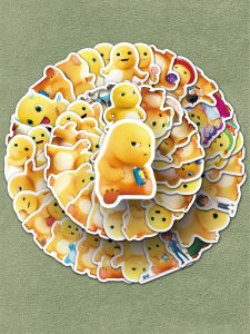 Cute Cartoon Dinosaur Stickers 100 Pcs Laptop Decoration Boys Girls Toys Reward Waterproof Travel Box Insulated Mug Desktop Earphone Skateboard Electric Car Stickers