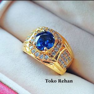 CINCIN BATU KING SAFIR SUPER KEREN