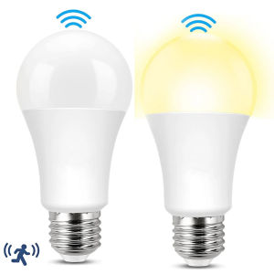 Đèn LED Tiết Kiệm Năng Lượng E26 Bóng Đèn 9W Radar Cảm Biến Chuyển Động Nhạy Cảm Phát Hiện Thông Minh 220V Cho Phòng Khách Hình Quả Cầu