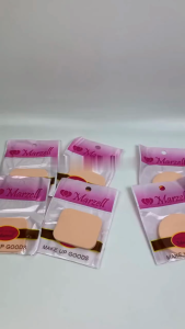 Spons Wajah Spons Rembuk Bulat Kotak Sponge Foundation Makeup Beauty