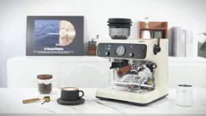 [HiBREW H7B] Máy pha cà phê cao cấp thương hiệu HiBREW Mỹ pha cà phê Espresso xay hạt tạo bọt sữa H7B - HÀNG NHẬP KHẨU