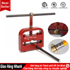 Máy bấm đầu cos ống dây quay tay bằng thép Bộ bấm ống cho các đầu dây từ 10mm 12mm