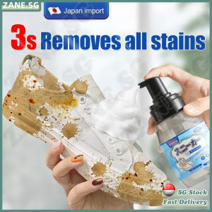 ✨𝙎𝙂 𝙨𝙩𝙤𝙘𝙠✨ Japan White shoes cleaner spray / Wash-free Sneaker cleaner spray / Shoe whitener / White shoes cleaner foam 小白鞋清洁剂