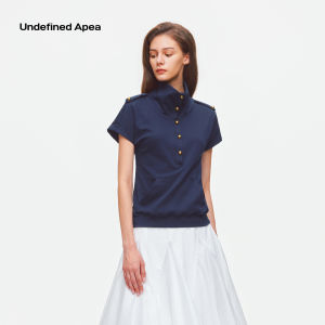 Apea | Military Style Officer Themed Knit Top