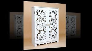 TỦ GIÀY HOA ĐƠN 3 TẦNG - TỦ KỆ GIÀY - VDTG003