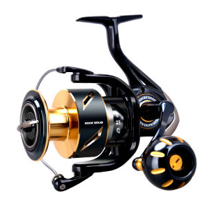 Máy Câu Cá HASIDA Rock Solid Full Metal Spinning Reel Lực Kéo Tối Đa 30KG Chống Nước Chuyên Dùng Cho Câu Cá Biển Lớn Bền Bỉ Dùng Được Cho Thuyền Và Bãi Biển