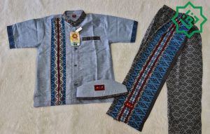 Baju Koko A&J Series Anak 3 Tahun sampai 15 Tahun Baju Koko Premium Bahan Katun Toyobo Lengan Pendek