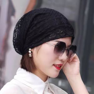 Jiaxun | Summer White Hair Concealing Lightweight Lace Stacking Hat