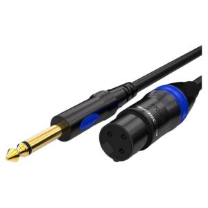 Choseal | 6.5 to XLR Microphone Cable for Audio Mixer