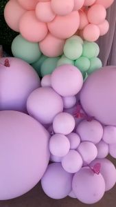 Balon Latex Macaron 12 inch isi 10 20 30 pcs Latex Bulat pastel / Balon Latex bulat isi eceran / Balon Dekorasi ulang tahun