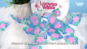 Loovee Wiise 5D Laundry Pods - North Island Scent 15 Grams 56 Pieces