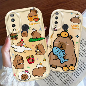 Capabala Is Suitable for Huawei Changxiang 10plus Phone Case Changxiang 10plus Womens Cute Little Capybara Cartoon All-Inclusive Soft Case Small Super Hot Silicone Minimalist Drop-Resistant Phone Case