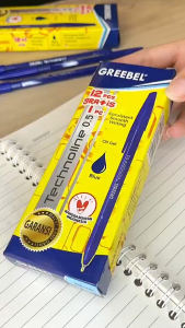 Pulpen Greebel 12 Pcs 0.5mm Bolpen Pena Pen Alat Tulis Gel Tebal