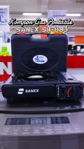 Sanex Kompor Gas Portable Camping 2 in 1 Paket Set Lengkap - SN883 - FREE ONGKIR Jabodetabek