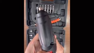 BONCHI สว่านไฟฟ้า สว่านไร้สาย ไขควงอเนกประสงค์ ไขควงไฟฟ้าขนาดเล็ก 47ชิ้น หมึนปรับมุมได้