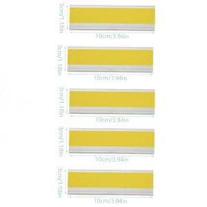 5/10PCS Self Adhesive Label Holder Clear Shelf Tag Pocket Label Holder for DIY Organizing Classify Item Stationery Office Tool