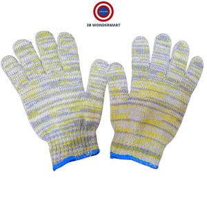 1 Pair 1KG PPE Multipurpose Cotton Glove Safety Batik Knitted Sarung Tangan Cotton Kerja Lasak